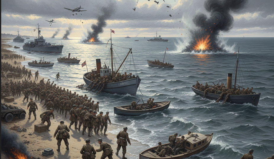 Как Гитлер одним приказом упустил победу под Дюнкерком