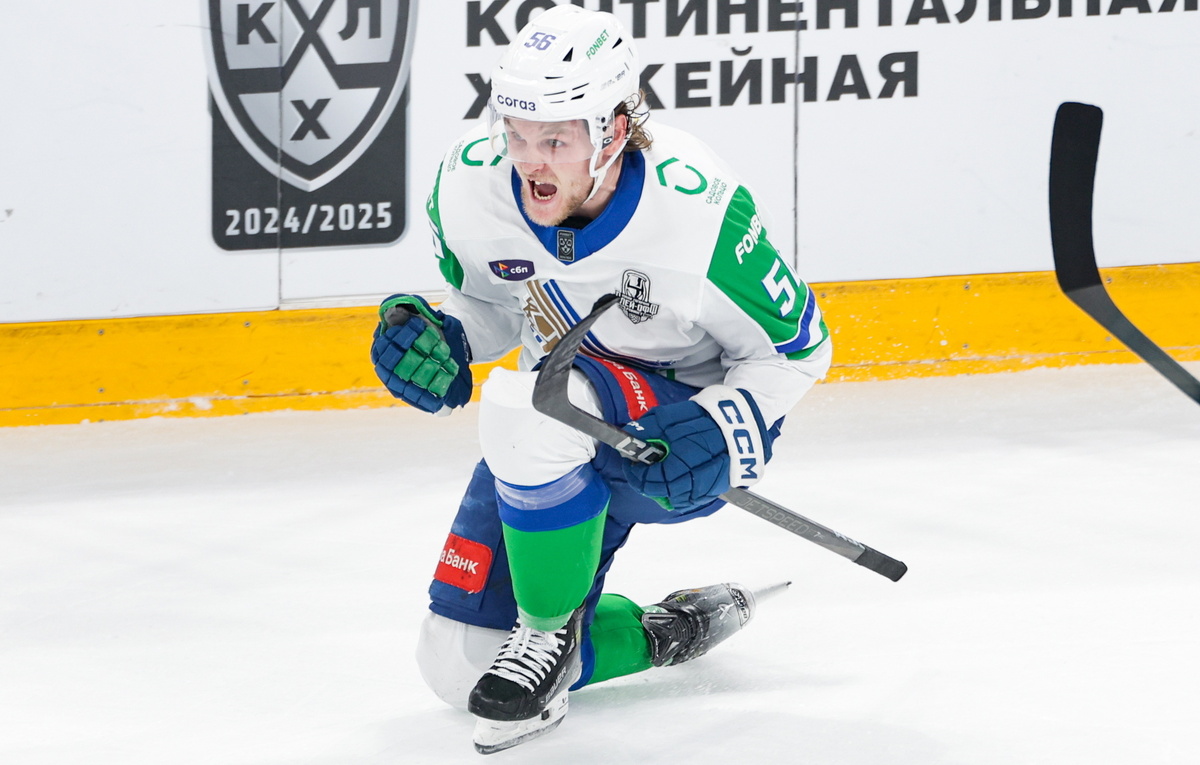    Нападающий "Салавата Юлаева" Шелдон Ремпал   Кирилл Кухмарь/ТАСС