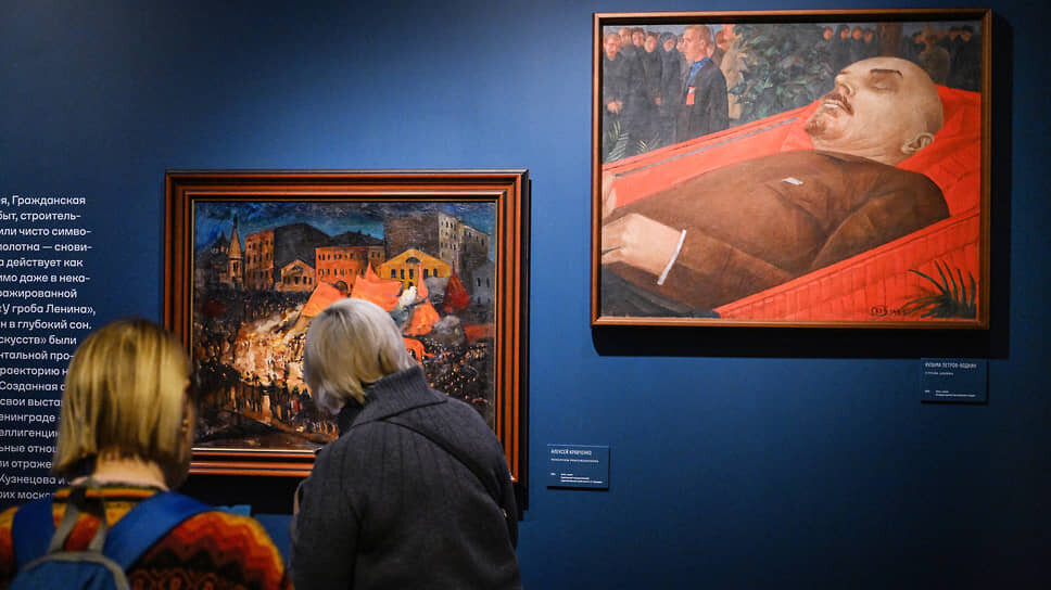 К саратовским символистам оказался причислен в том числе Петров-Водкин — тоже уроженец Саратовской губернии.📷Фото: Антон Великжанин / Коммерсантъ