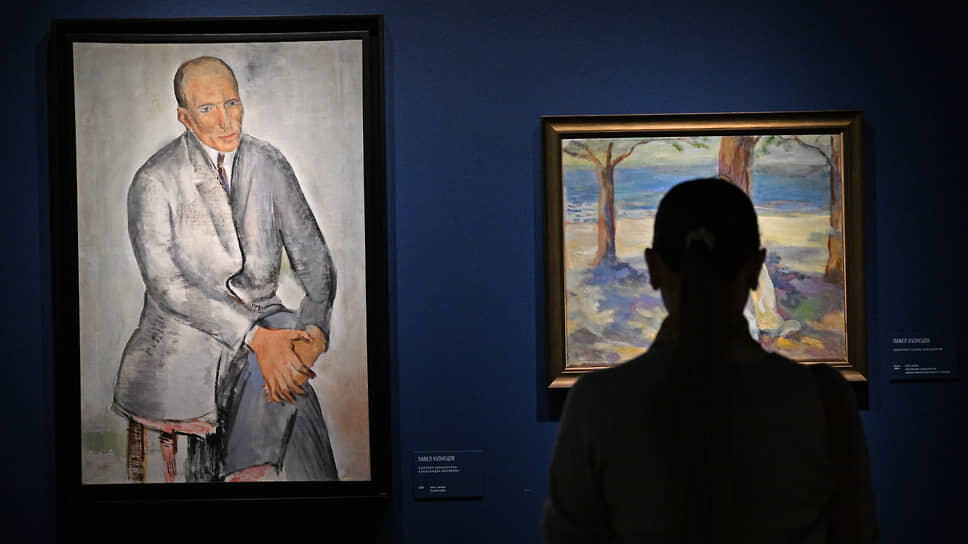 Выставка «Волга. Москва. Нева. Саратовские символисты в Москве и Ленинграде 1920–1940-х».📷Фото: Антон Великжанин / Коммерсантъ