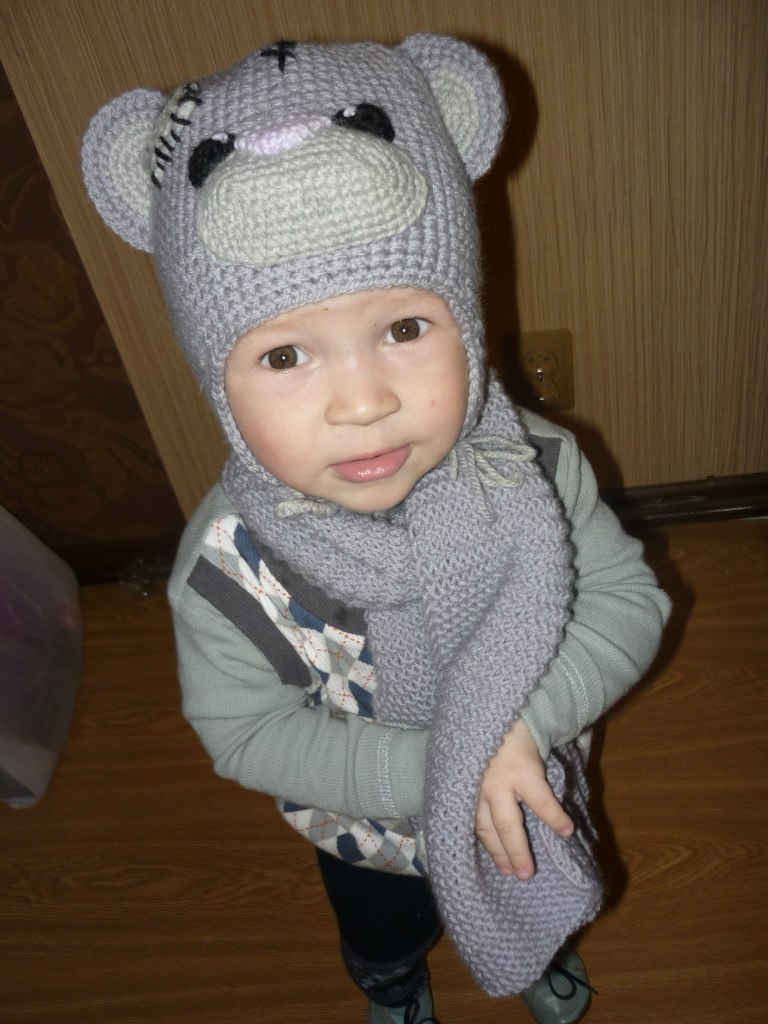 Один из первых комплектов для сына.