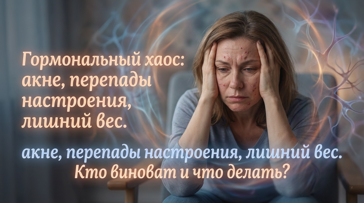 Гормональный хаос: акне, перепады настроения, лишний вес. Кто виноват и что делать?