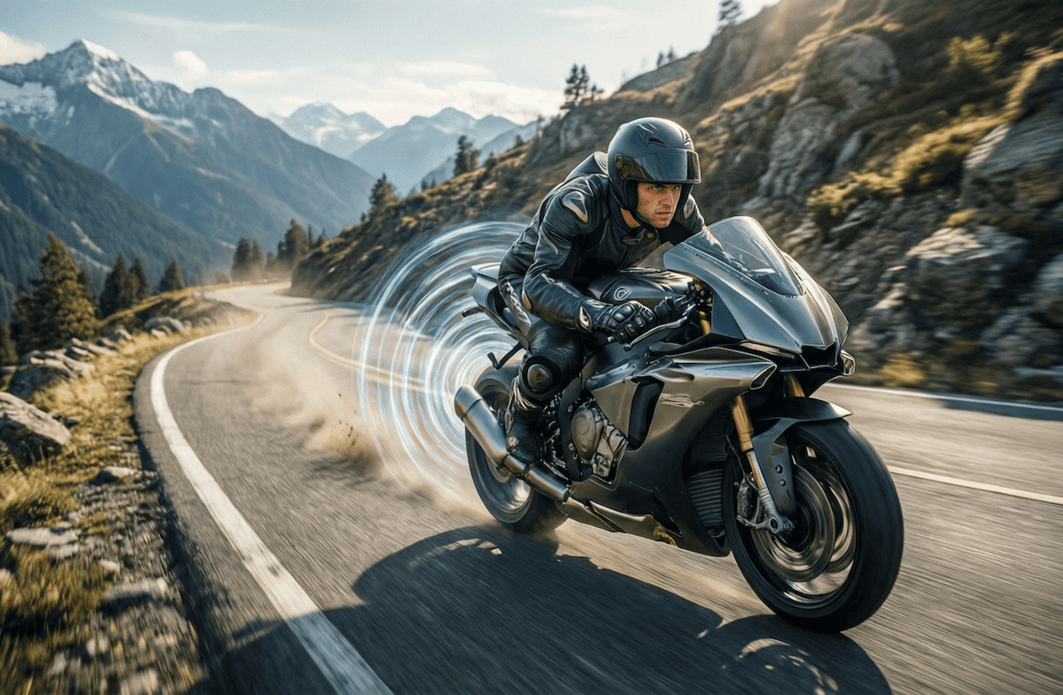    Системы безопасности мотоциклов не перестают развиваться.