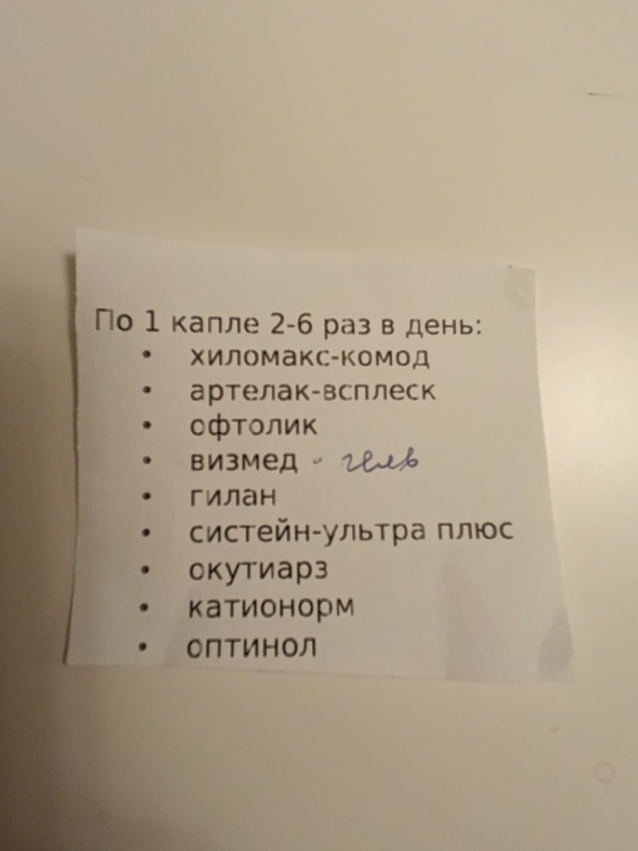 Вот такую бумажку мне дали для лечения .Слово - гель,это я уже подписала сама, набрав в поиске..слово -визмед..оказалось это гель..Вот как это понимать?