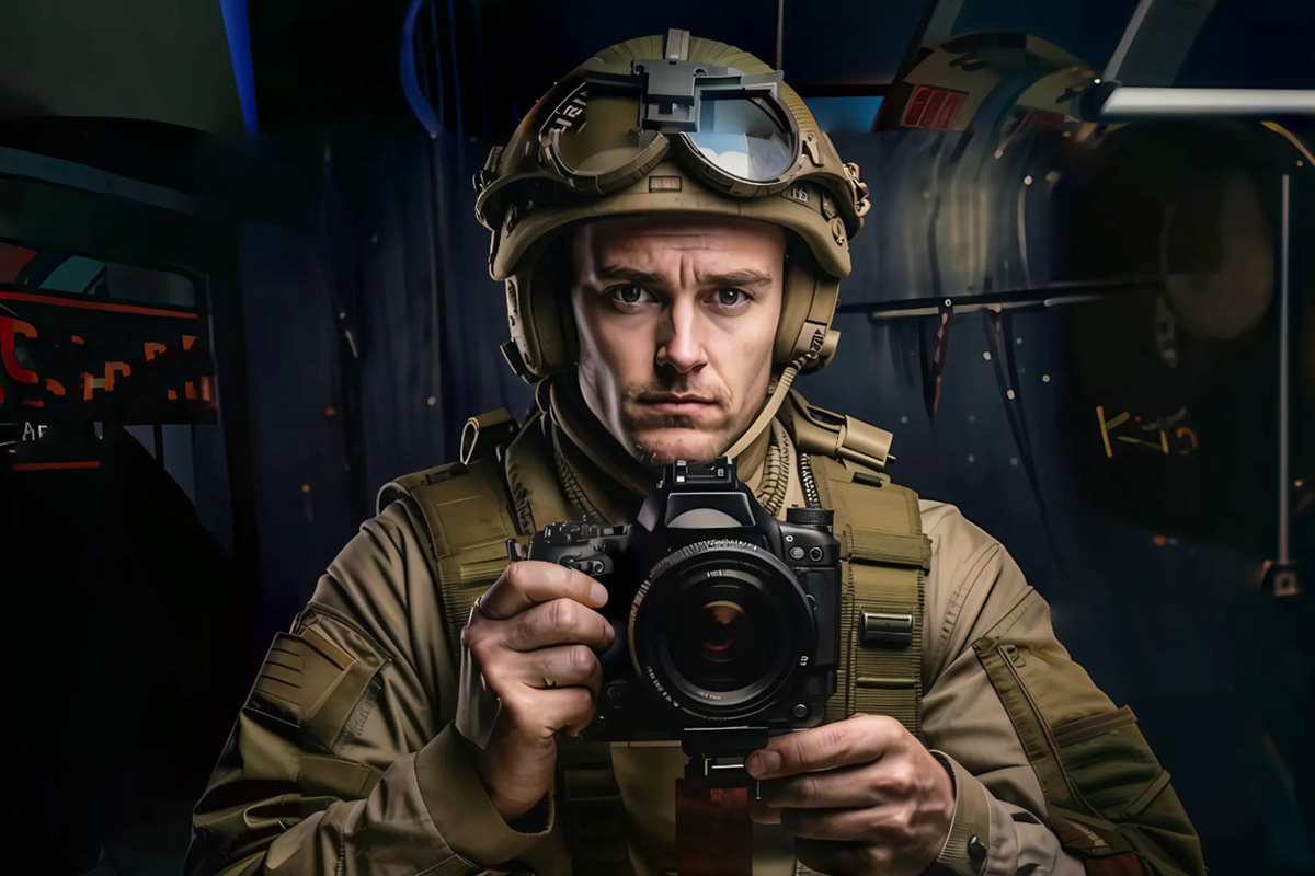В России появится статус «ветерана военной журналистики».  Фото: Изображение сгенерировано нейросетью Kandinsky 3.1