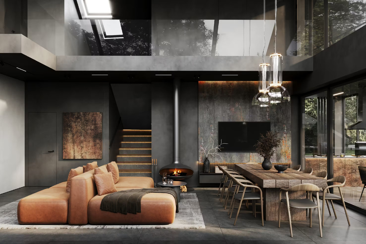 Дизайн-проект на 224 м²