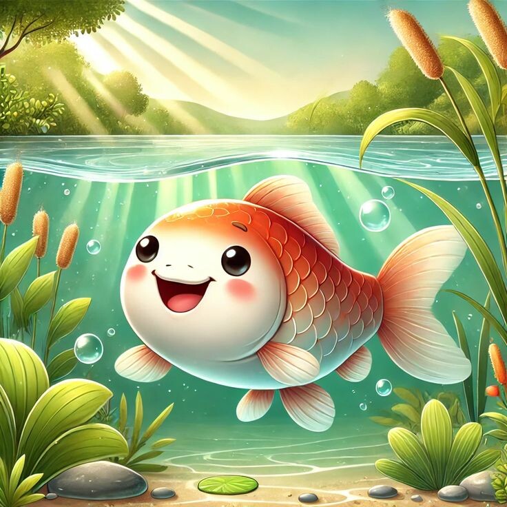 Карась который показал волшебное кольцо