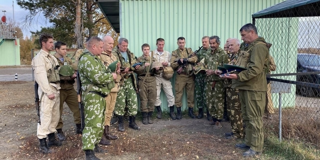 Советские пограничники на съёмках фильма об Афганской войне.
