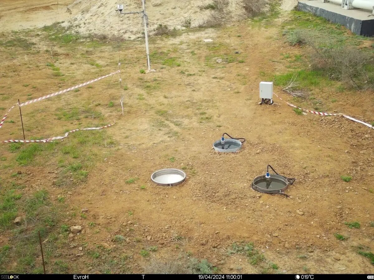 Стационарная водоиспарительная площадка