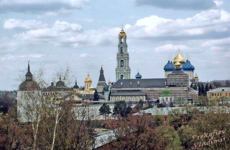   Троице-Сергиева Лавра (XIV век) Фото: Владимир Прокофьев, личный архив