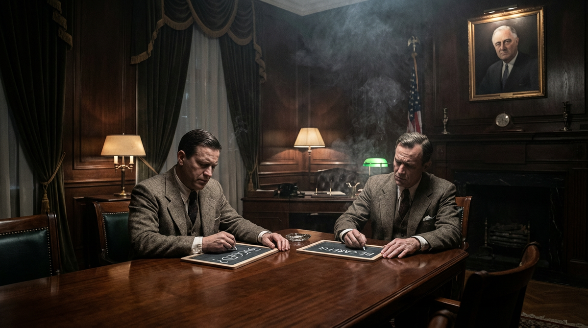 «Тишина в кабинете посла».