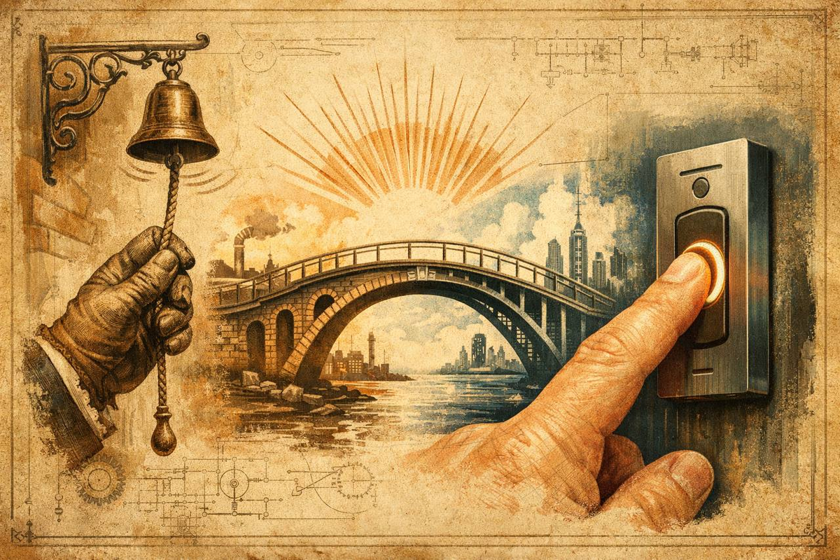 От механического усилия к электронному сигналу. То, что раньше требовало физической силы, сегодня сводится к легкому касанию.