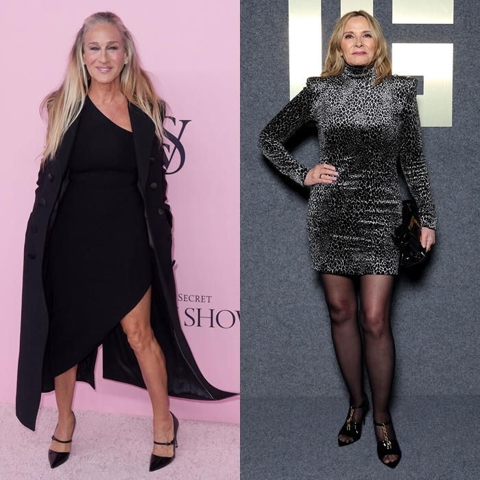 60-летняя Сара Джессика Паркер и 69-летняя Ким Кэтролл 