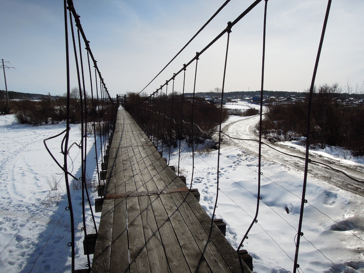 Бывший пруд