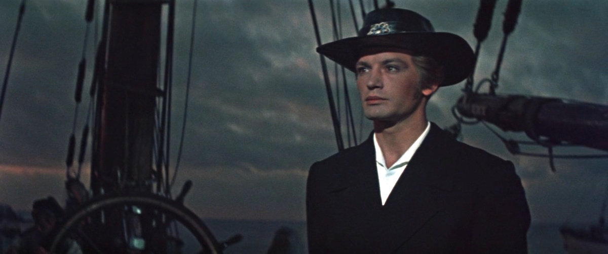 Кадр из кинофильма "Алые паруса", 1961 г., режиссер Александр Птушко, сценаристы Алексей Нагорный, Александр Юровский, композитор Игорь Морозов (скриншот)