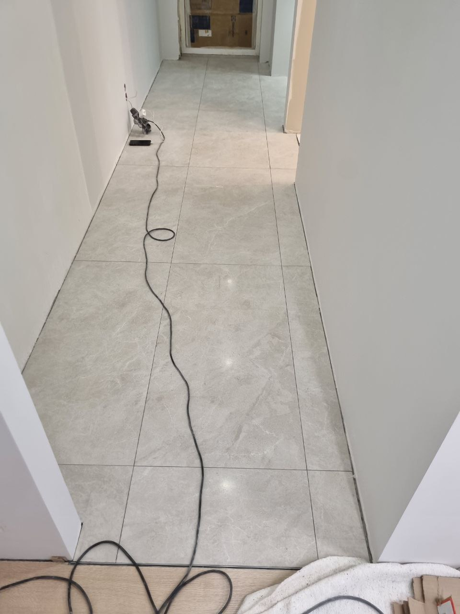 Укладка ламината в одном из объектов