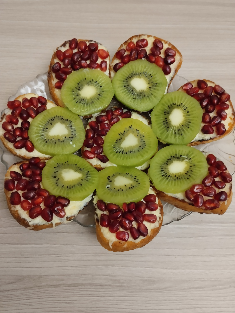 Бутерброды "Инь и Ян" 