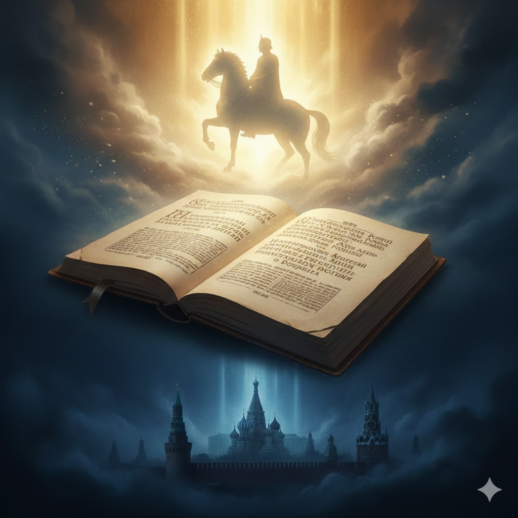 "Сквозь туман веков", иллюстрация создана сетью Джемини