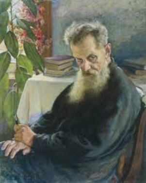 Юлий Бершадский. Портрет Павла Бажова. 1943. Взято отсюда: https://www.culture.ru/persons/12393/pavel-bazhov