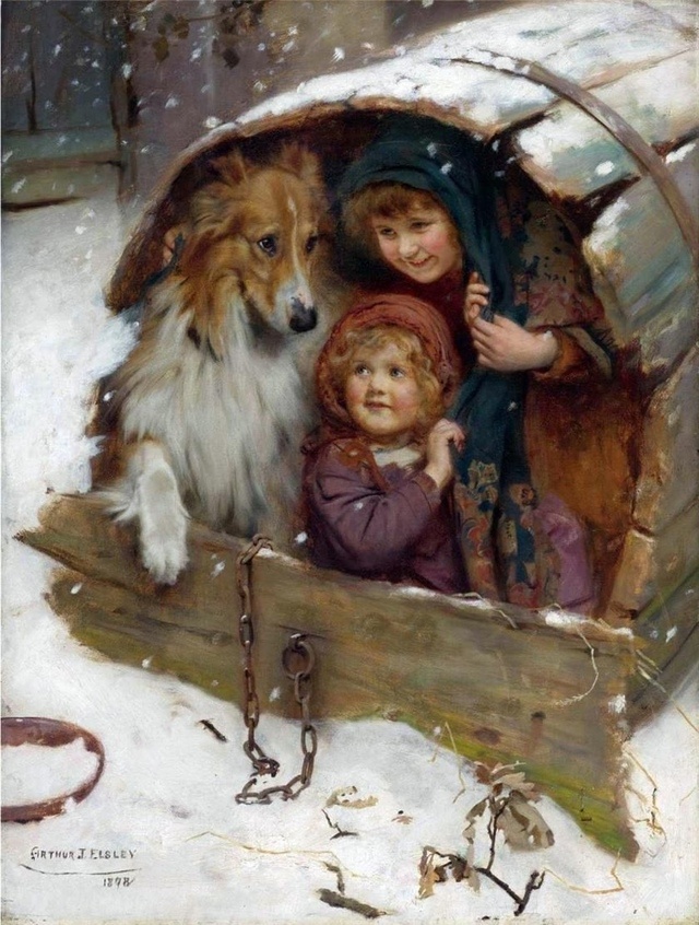 Джон Артур Элсли «Непогода», (1898) 