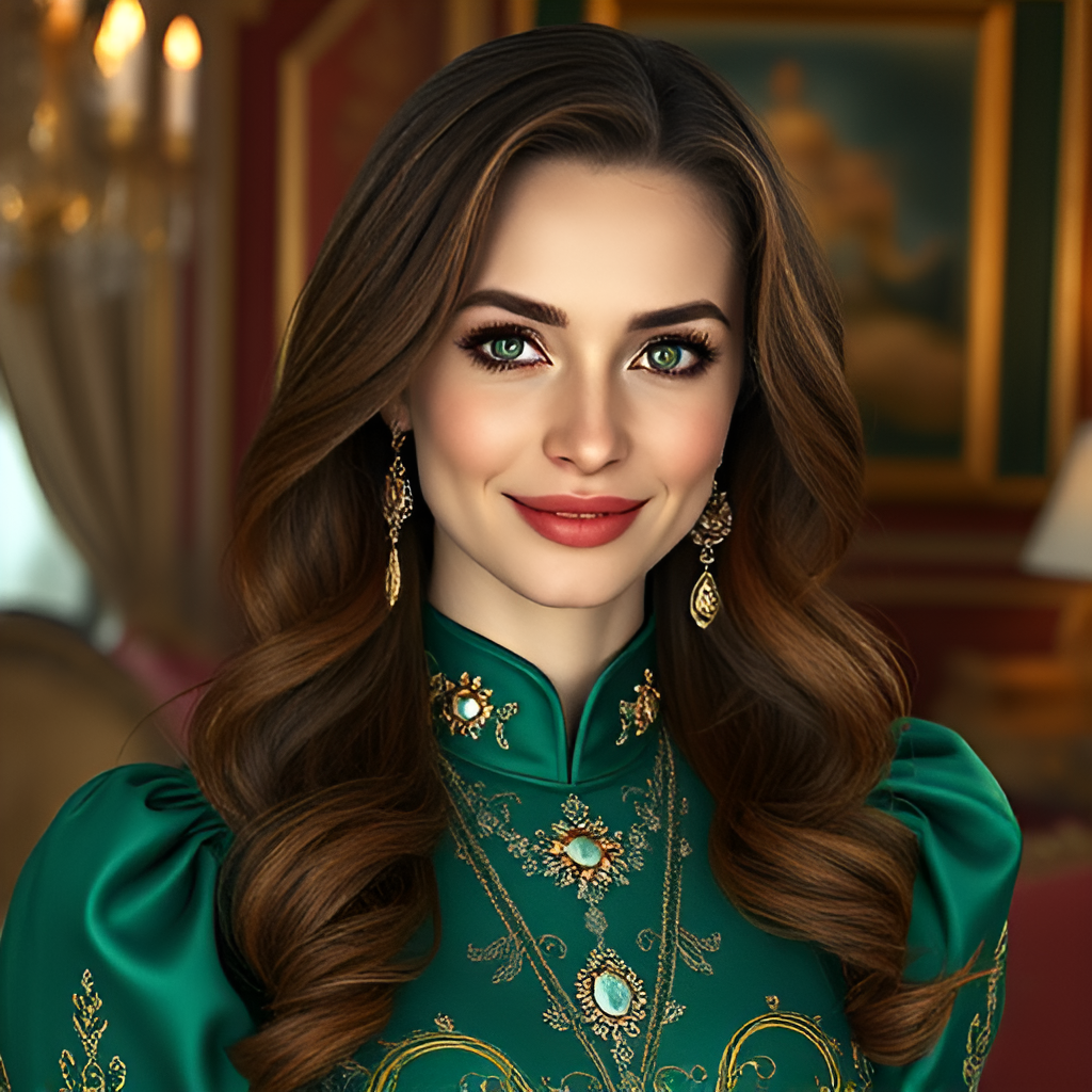 Попаданка Елена Ортина. Иллюстрации созданы нейросетью для онлайн генерации картинок dezgo.com.