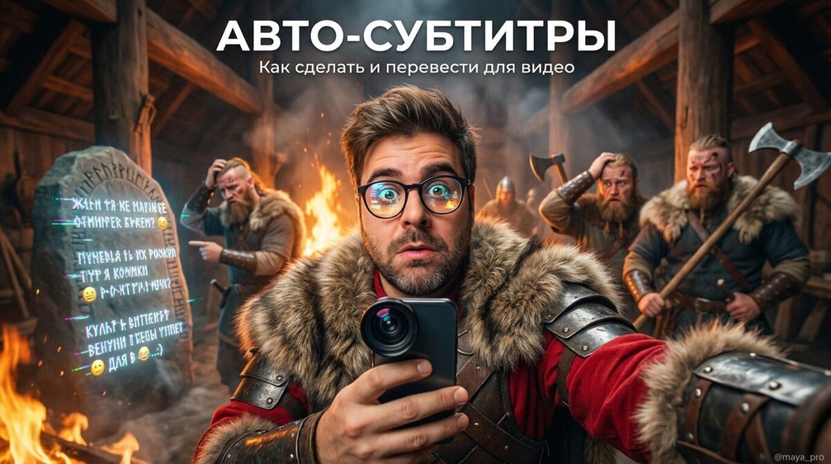    Автоматическая генерация и перевод субтитров Артур Хорошев