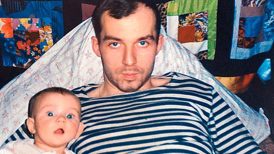 Кирилл Полухин с сыном