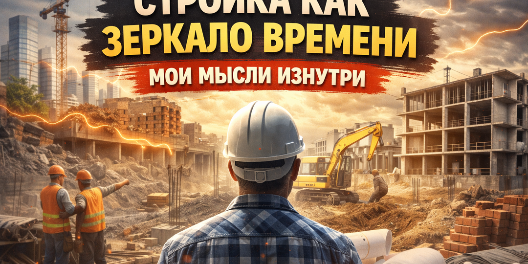 Стройка как зеркало времени: мои мысли изнутри