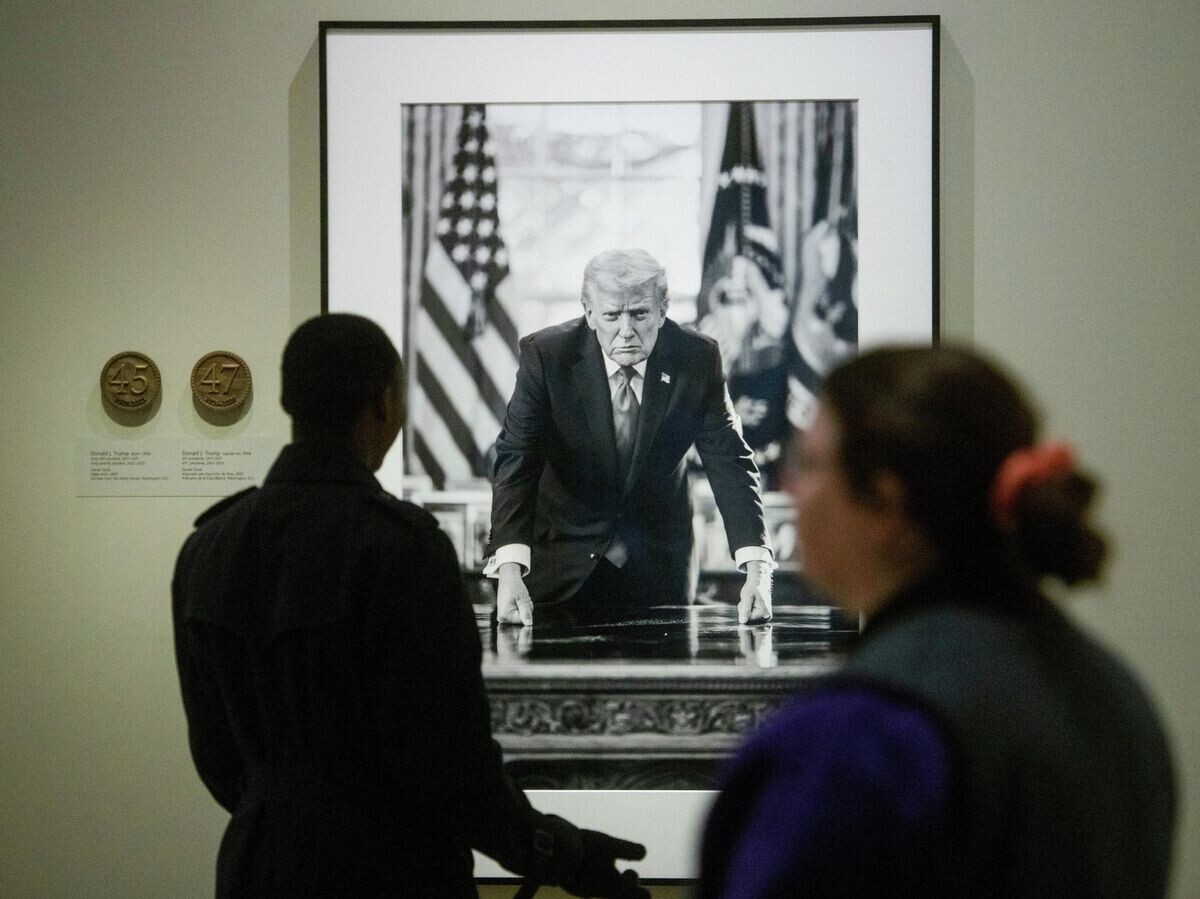   Портрет Дональда Трампа в Национальной портретной галерее США в Вашингтоне | © AP Photo / Rod Lamkey
