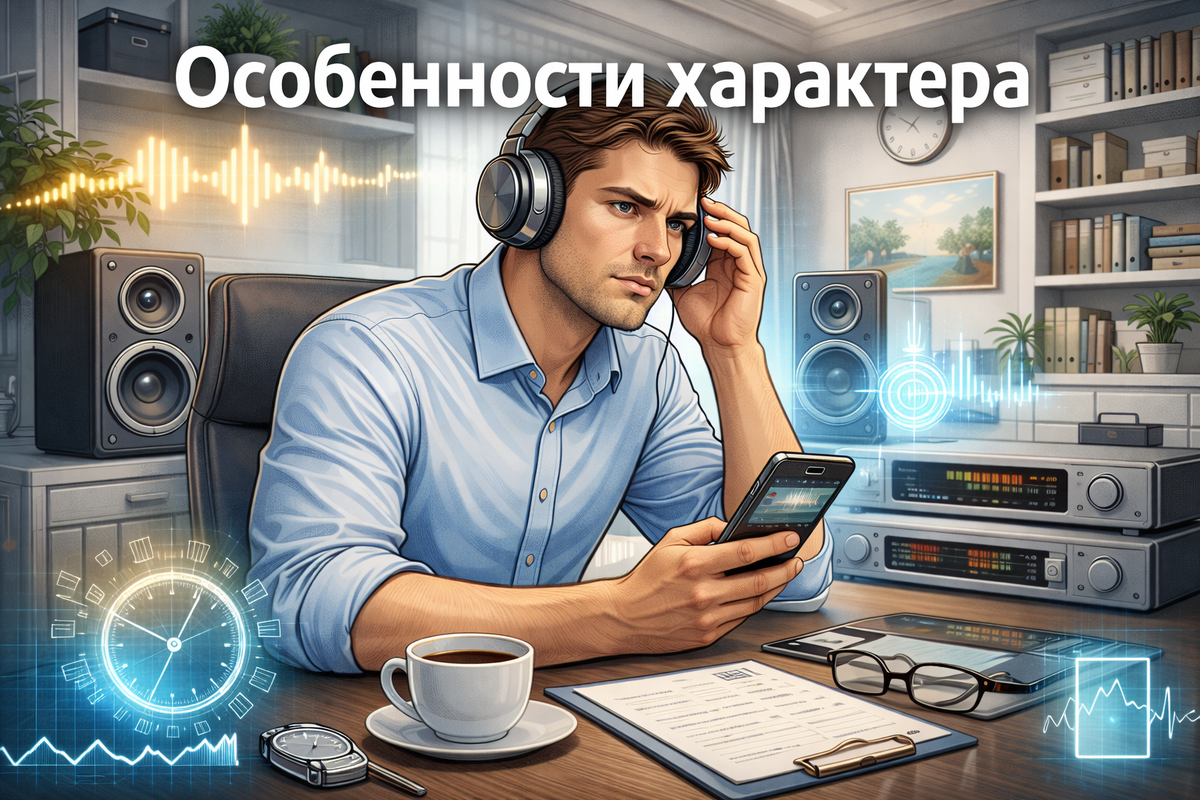 Обсессивно‑компульсивный человек слушает песню и… слышит Не песню. Он слышит качество звука, технические детали звучания, отдельные слова — но не мелодию целиком