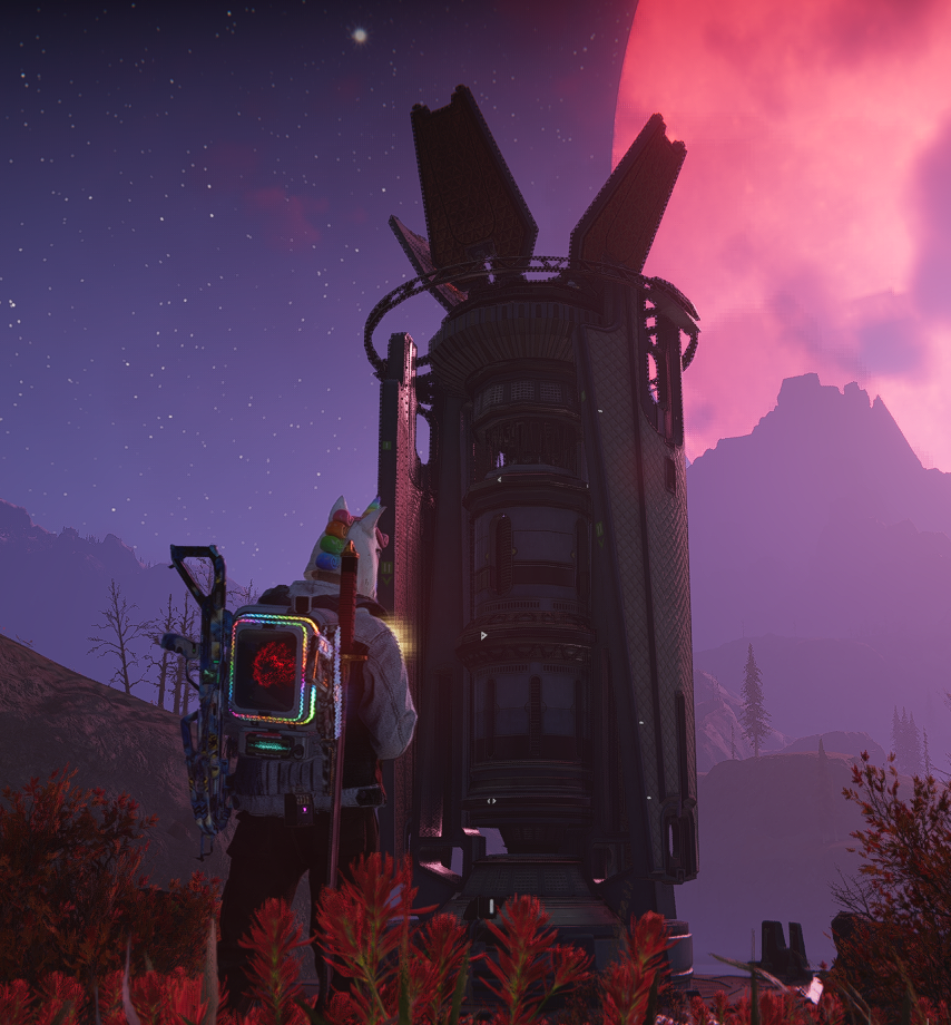 Пример хаосиум хаба на местности