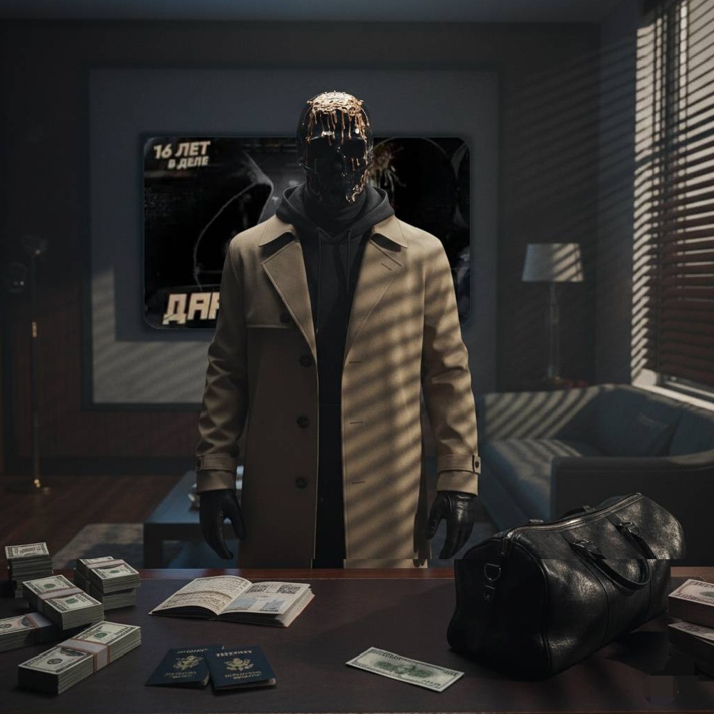 Визуализация созданная автором. Разбор видео «Гудини – наркодилер, дважды В РОЗЫСКЕ».