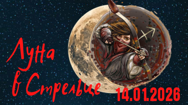 Луна в Стрельце с 2:34 по МСК