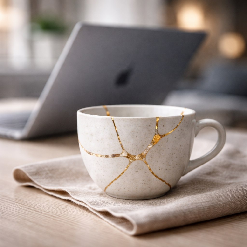 Отношения, прошедшие через испытания, похожи на склеенную чашку: они перестают быть серийным продуктом и обретают свой неповторимый узор.