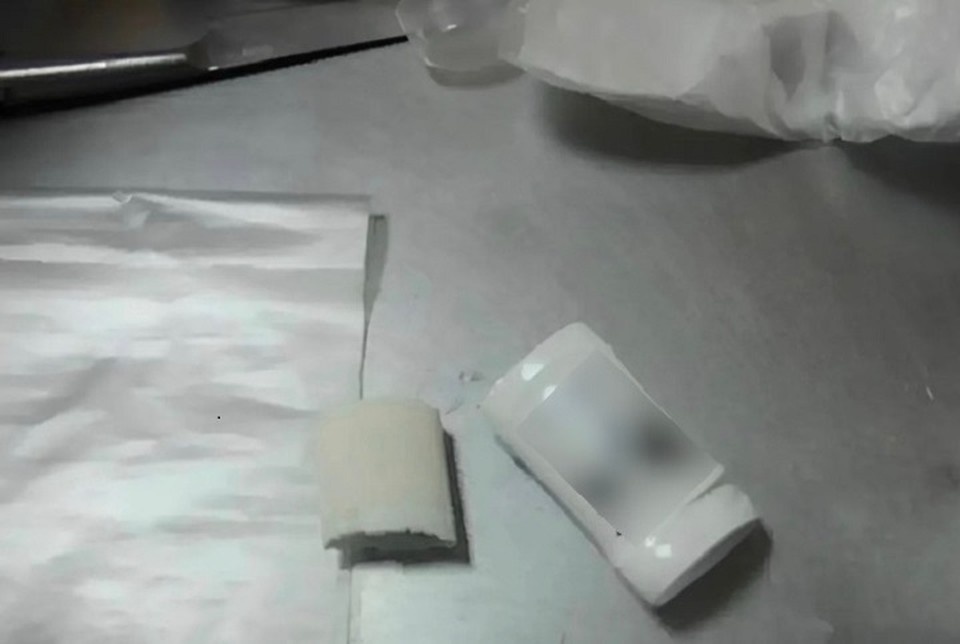    SIM-карта была спрятана в дезодорант. Фото: ГУФСИН России по Свердловской области