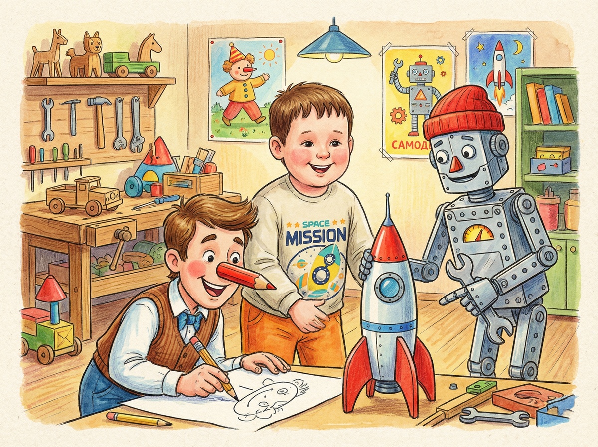 Карандаш и Самоделкин