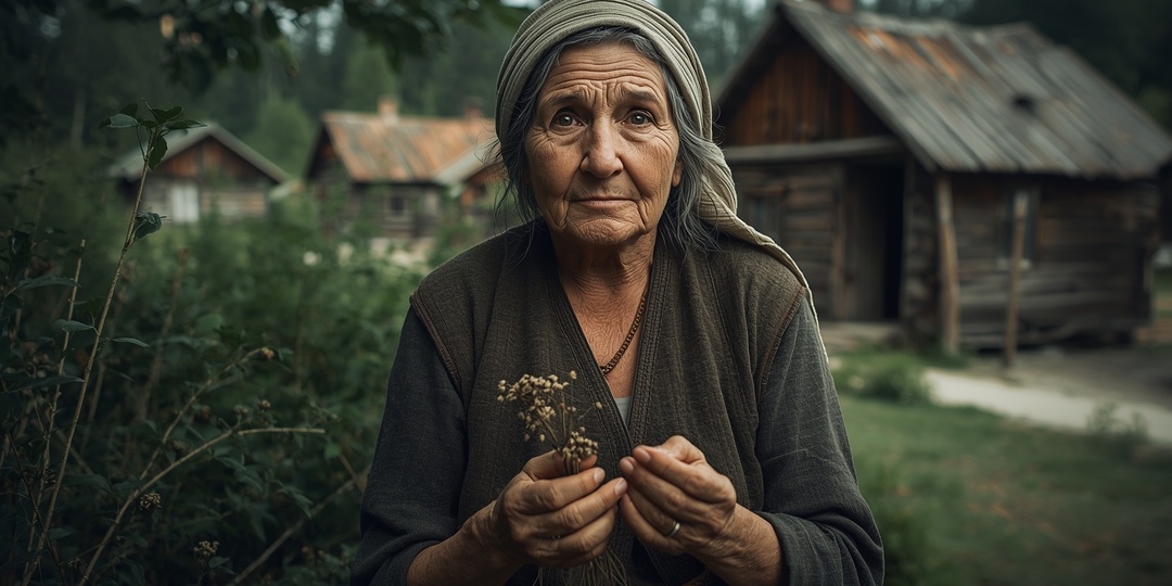 Он в отчаянии привез знахарку из деревни, чтобы она вылечила жену, а едва она коснулась ее живота…