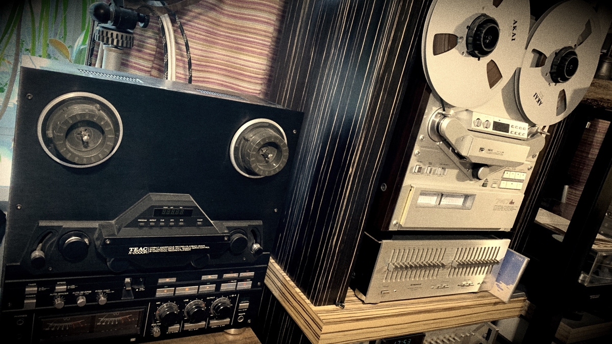 TEAC X-2000R и AKAI GX-747 dbx из моей коллекции