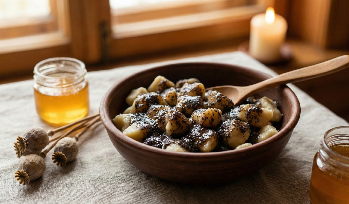 Подача десерта