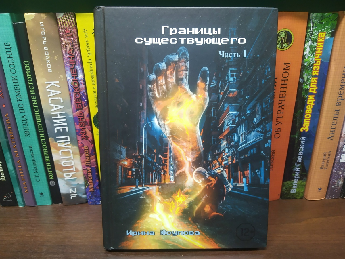 Обложка книги, выполненная Эльвиной Эмировой обещает встречу с чем-то непостижимым