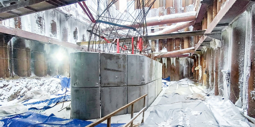 Внутри ледяного стакана: посмотрел, в каких условиях при -50° строят мост через Витим, и мне стало не по себе