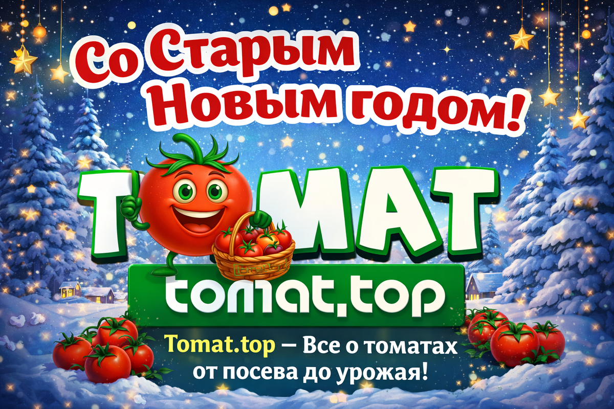 Со Старым Новым годом, друзья, участники сообщества Tomat.top! 