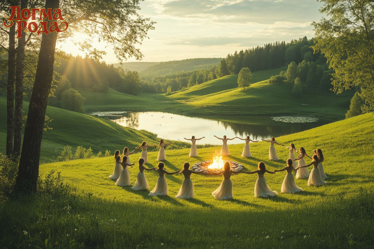 Моя визуализация Гипербореи. (с) Догма Рода