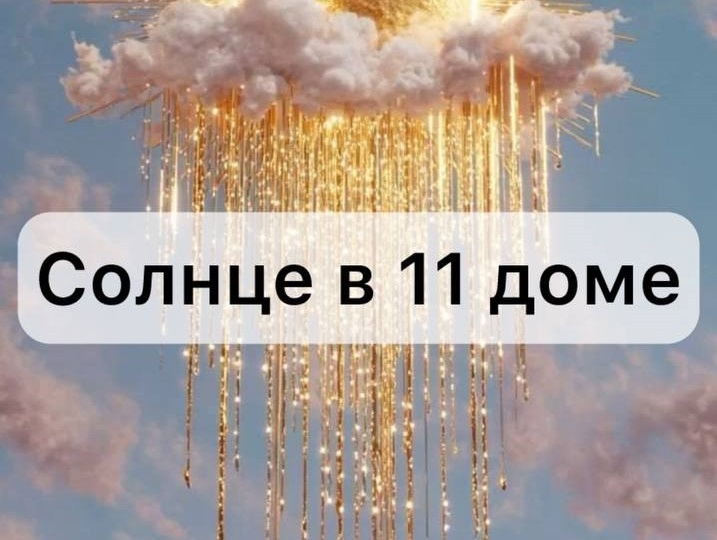 Солнце в 11 доме