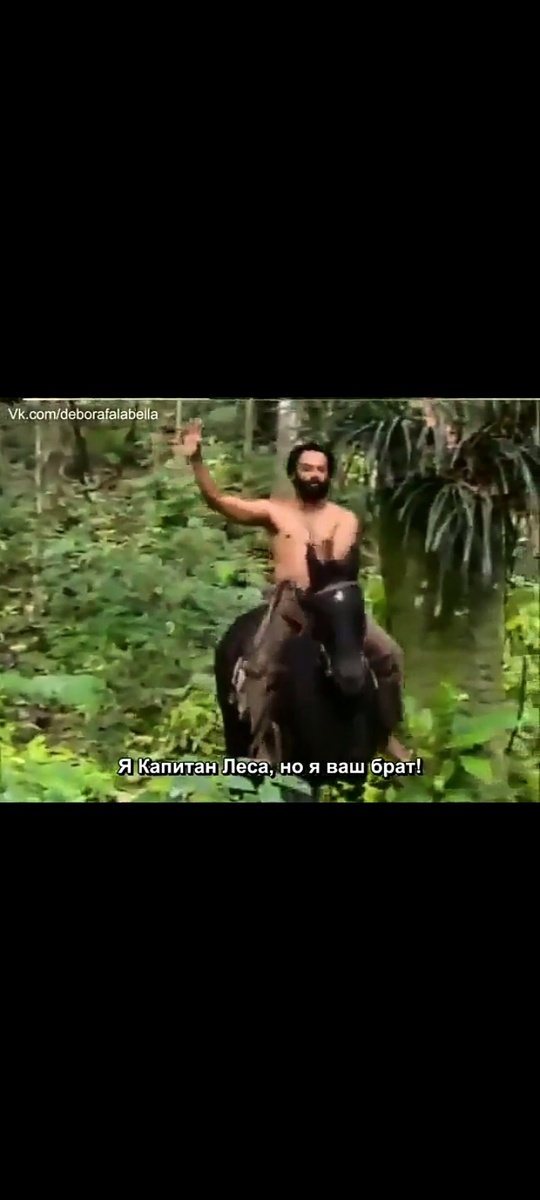 Капитан скачет в Киломбо. Теперь он вспомнил, что черные - его братья. 