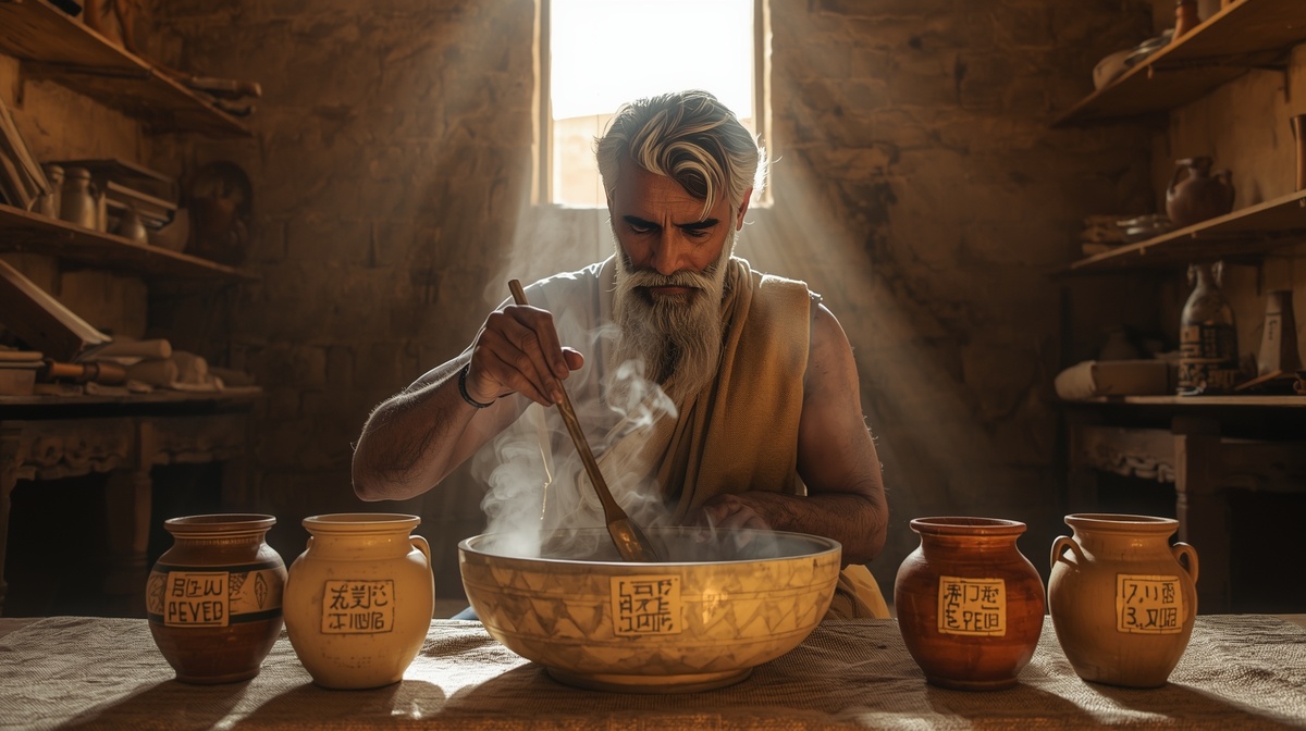 Жир пяти зверей + колючки дикобраза = идеальная причёска фараона?