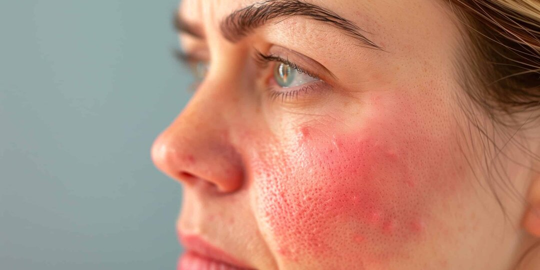 Покраснение лица без температуры: возможная причина
