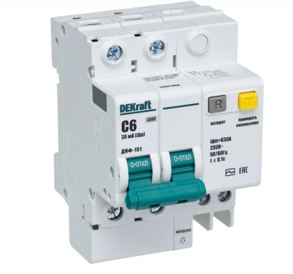    Подключение дифференциального автомата: устройство и принципы работы