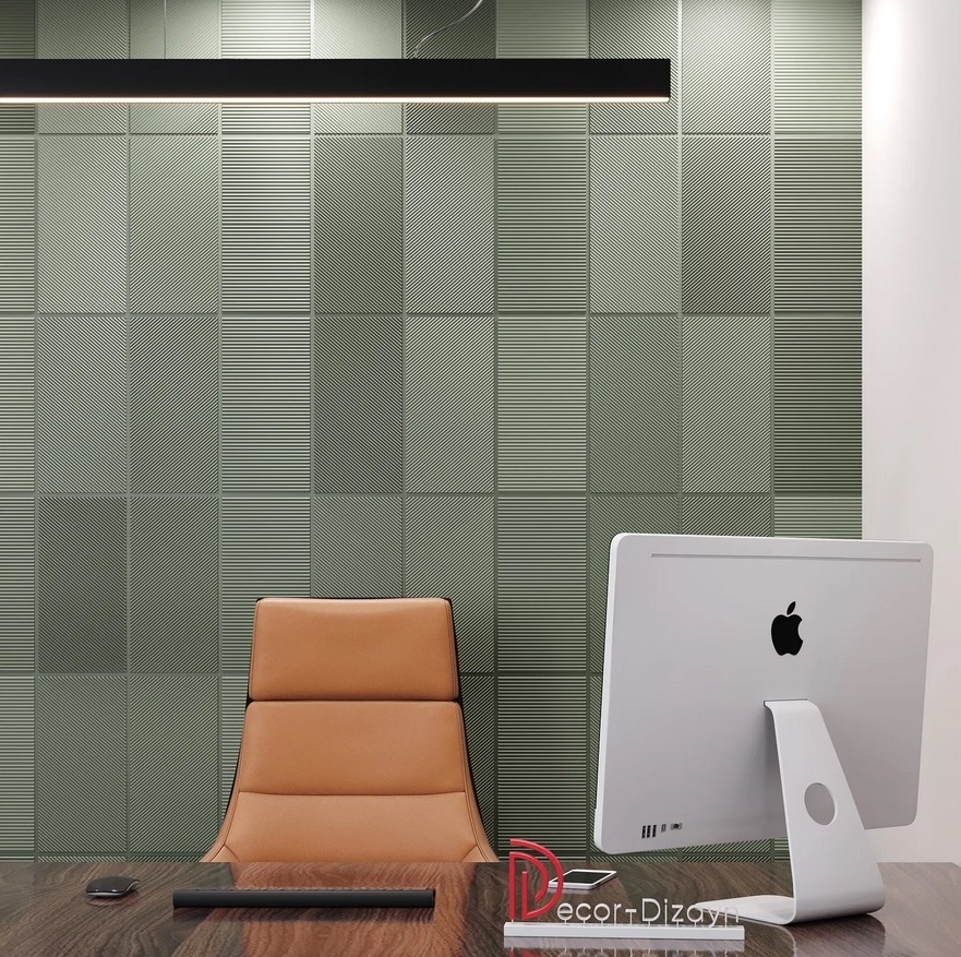 Объёмные интерьерные панели с 3Д-эффектом. Фото с сайта "Декор Дизайн"