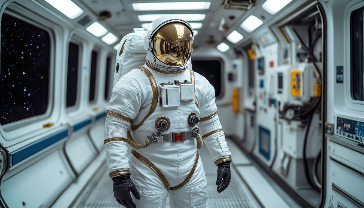 Мужчине рассказали, что он находится на космической станции "Отвага". 